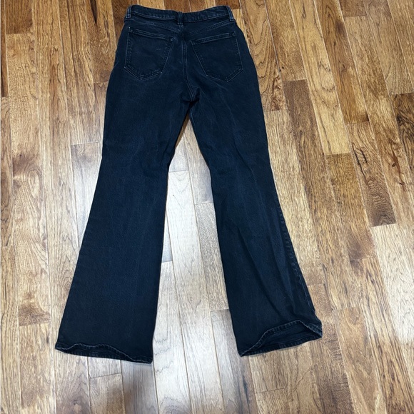 Abercrombie Black Vintage Flare High Rise Jeans Curvy Love - Picture 6 of 7